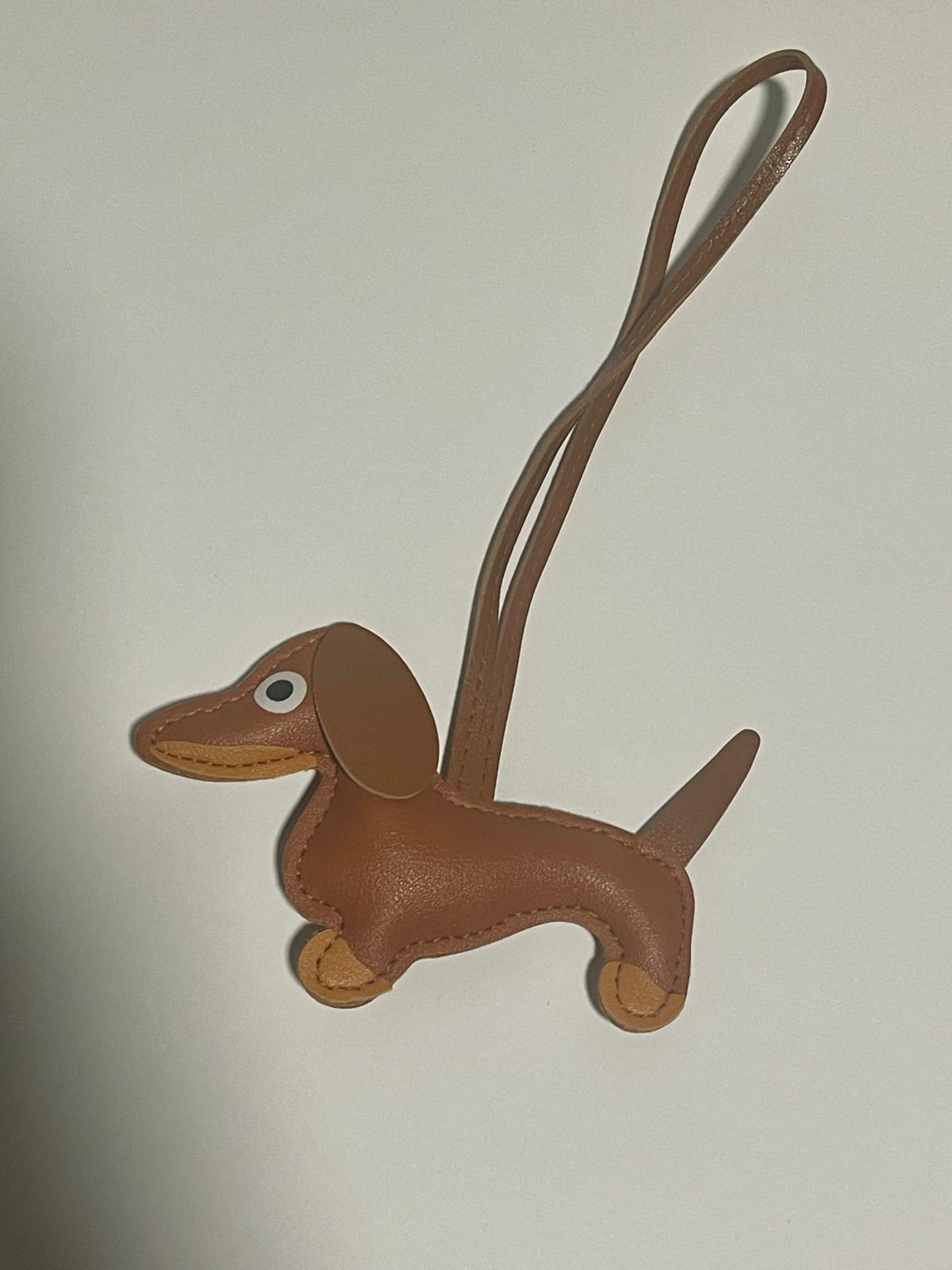 BAG CHARMS BROWN