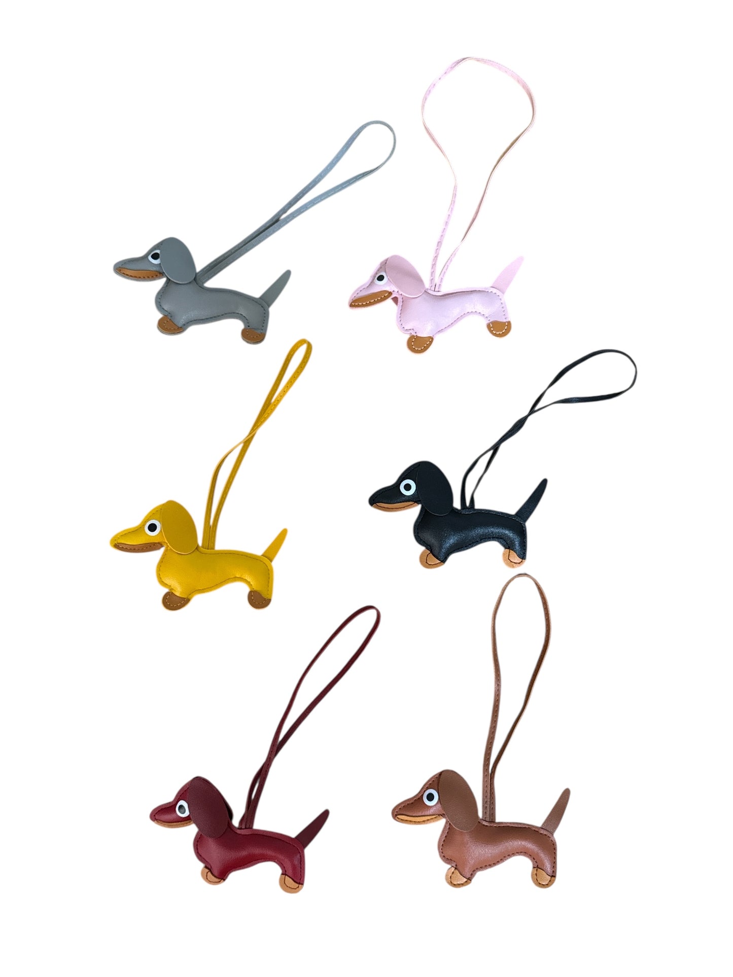 BAG CHARMS BLACK DOG