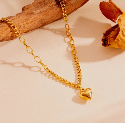 NECKLACE-COLLAR  CUBAN HEART