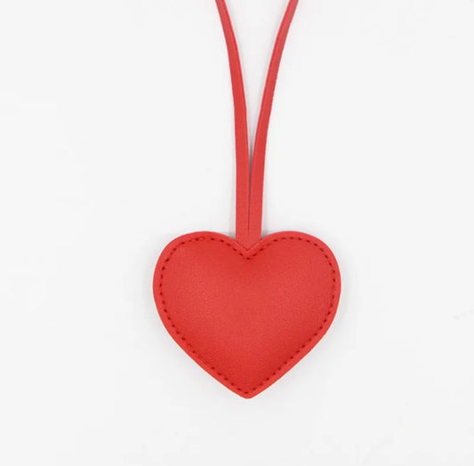 HEART BAG CHARMS